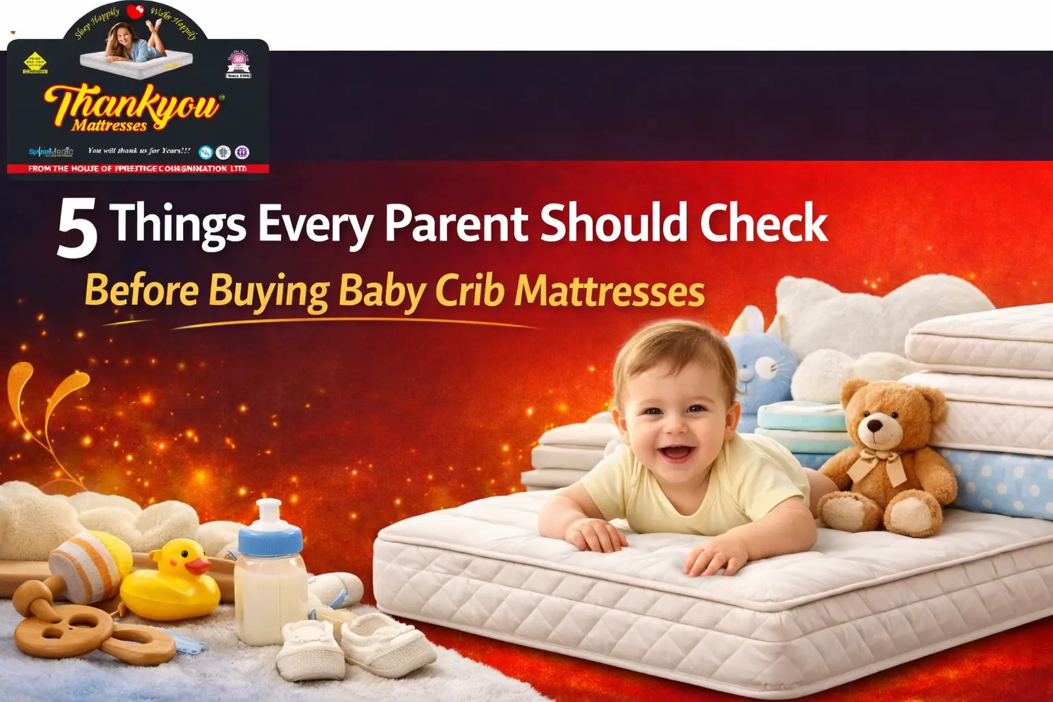 5 Things Every Parent Should Check Before Buying Baby Crib Mattresses
