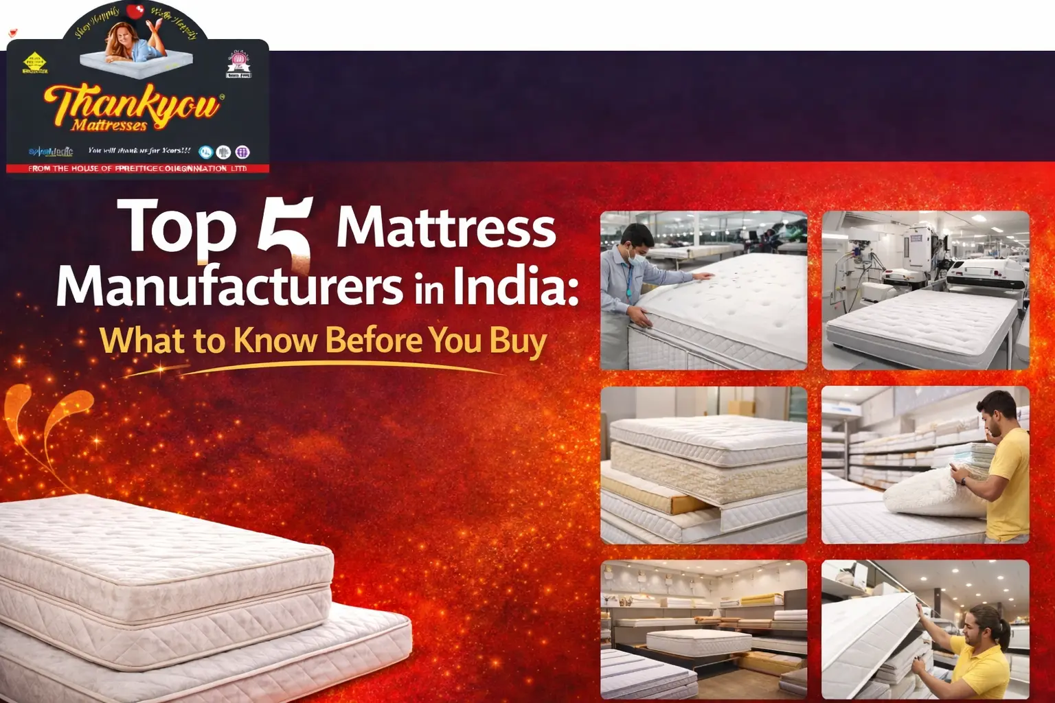 mattress manufacturers in India