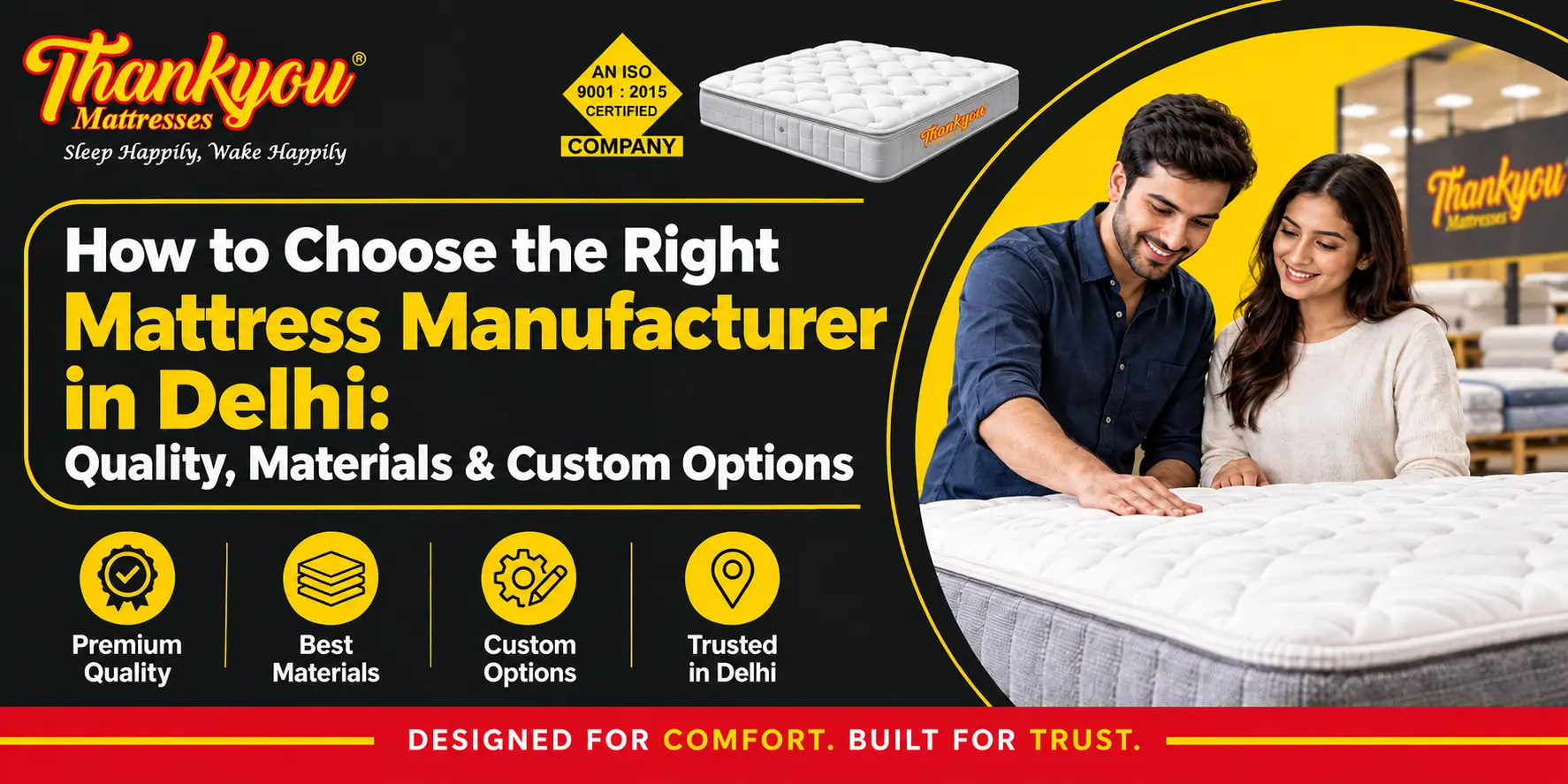 How to Choose the Right Mattress Manufacturer in Delhi,